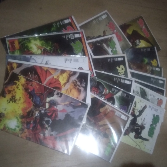 Spawn lot Lot #300 To #324 but Missing 6 books in Between.... one free  To - Picture 2 of 5